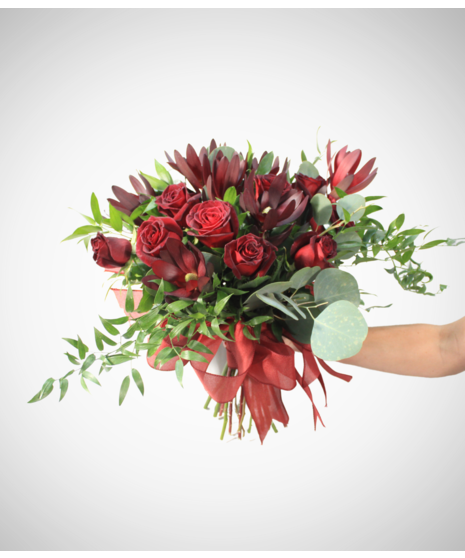 Crimson Passion Bridal Bouquet