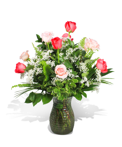 Pink Promises - A Dozen Pink Roses