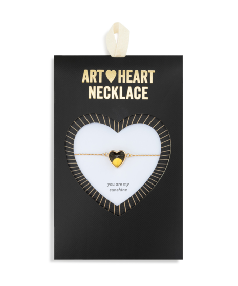 Art Heart Necklace