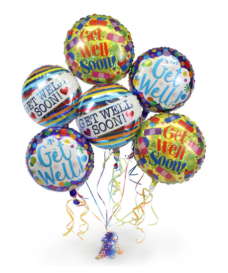 Get Well Balloon Bouquet