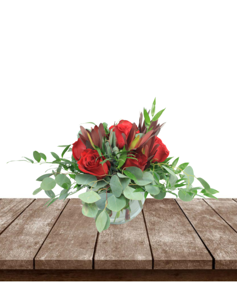 Crimson Passion Centerpiece