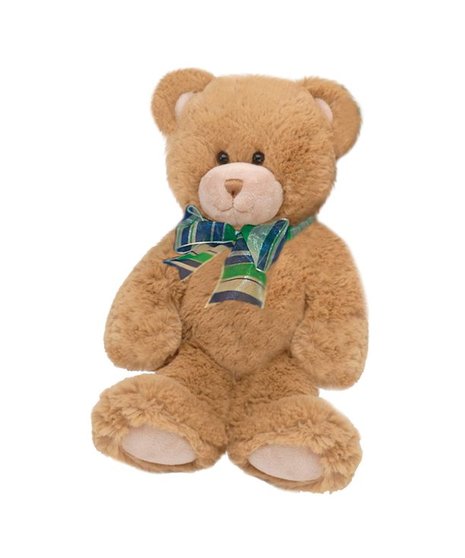 dean sitting cuddle bear