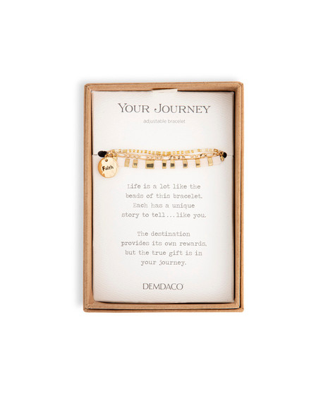 your journey adjustable tile bracelet