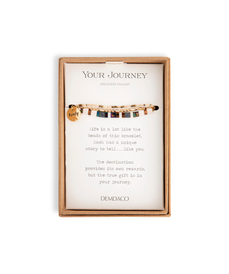 your journey adjustable tile bracelet