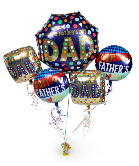 Dynamic Dad Balloon Bouquet