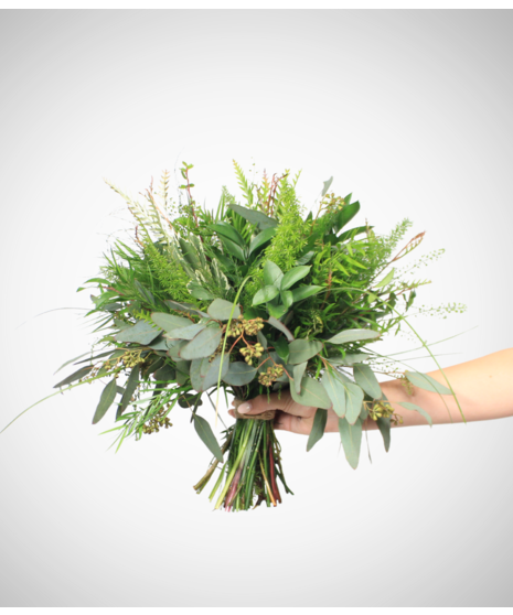Green Gala Bridal Bouquet