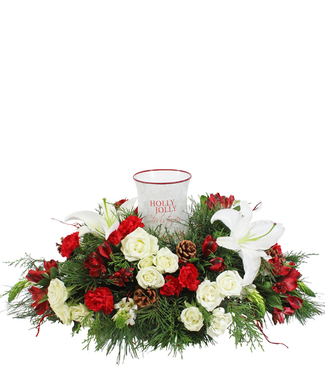 Happy Holly Days Centerpiece