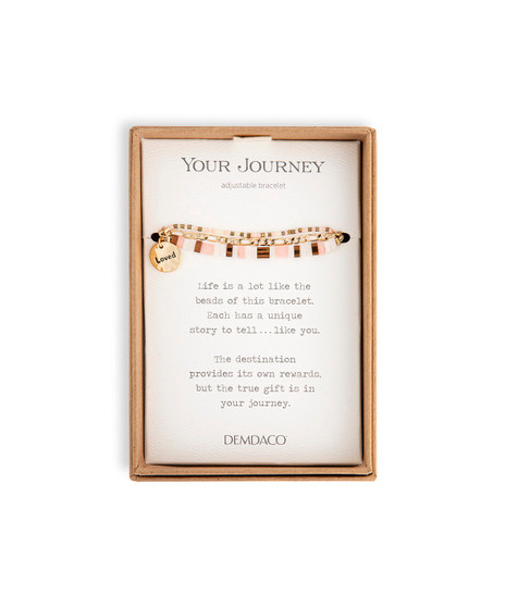 your journey adjustable tile bracelet