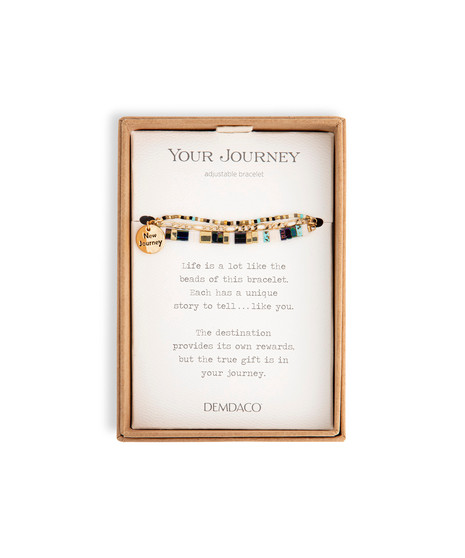 your journey adjustable tile bracelet