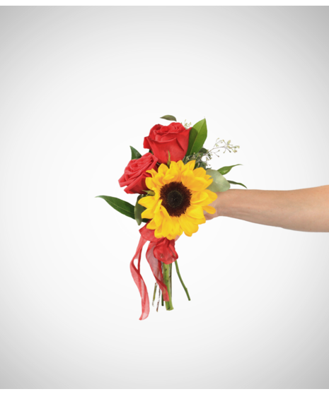 Vintage Vibrance Attendant's Bouquet
