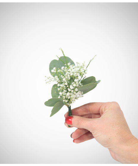 Whimsical Whispers Boutonniere
