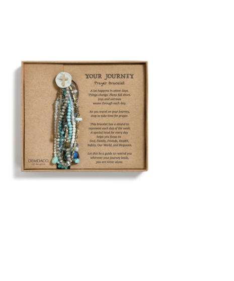 prayer bracelet with heartfelt message