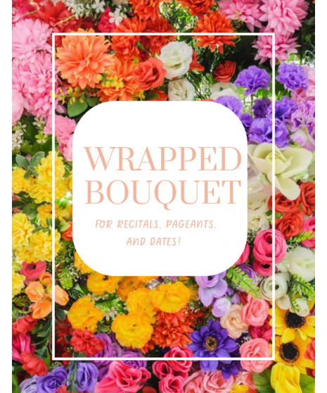 Floral Wrapped Bouquet