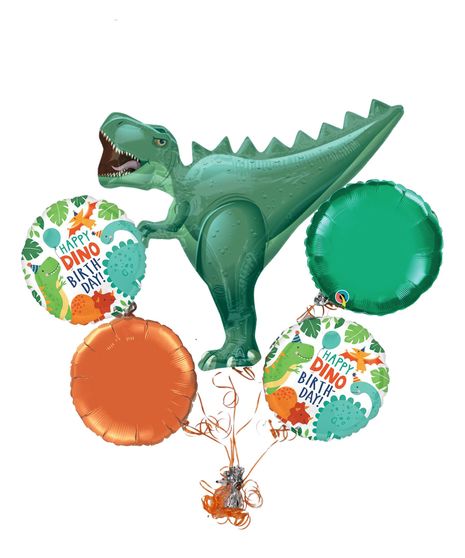 Dino-Riffic Birthday Balloon Bouquet