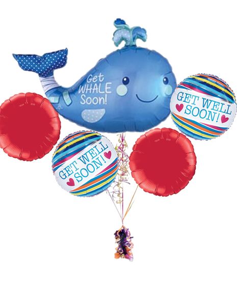 Get Whale Wishes Balloon Bouquet