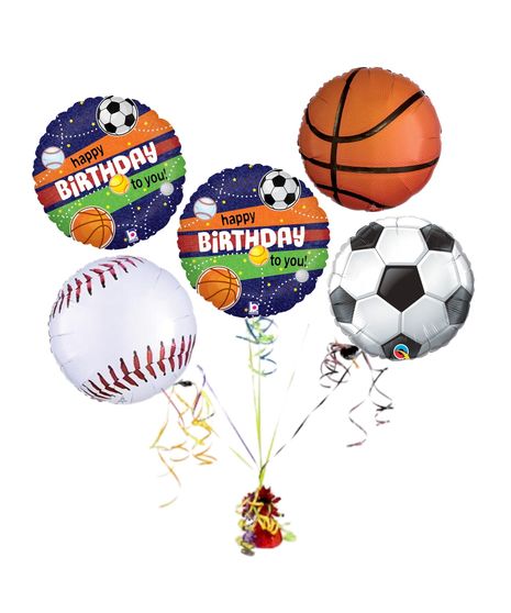 All Star Birthday Balloon Bouquet