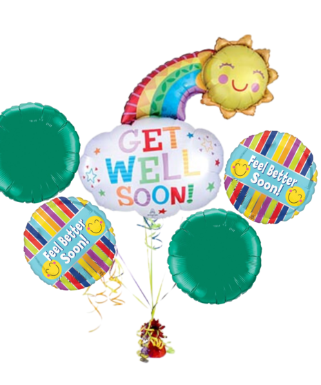 Hues of Healing Balloon Bouquet