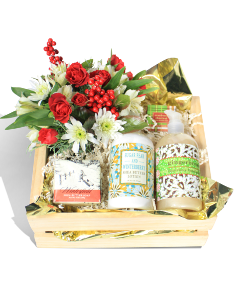 Yuletide Blooms & Bubbles